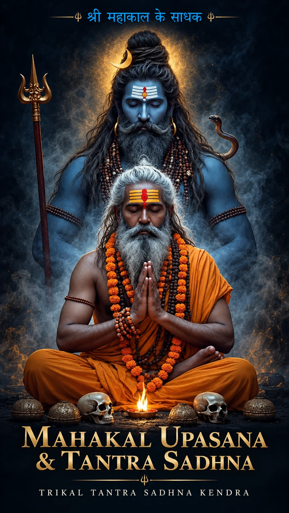 Mahakal Upasana and traditional Tantra Sadhna at Trikal Tantra Sadhna Kendra